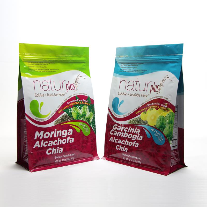 aluminum foil salad zipper packaging box pouch