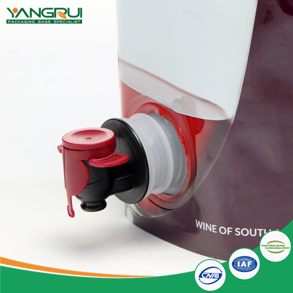 Spout Bag Aluninum Foil Wine Bag