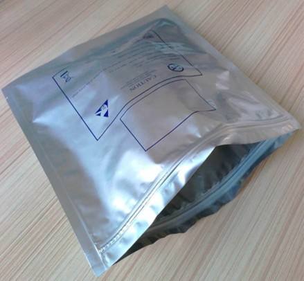 Method for the detection of aluminum foil bags