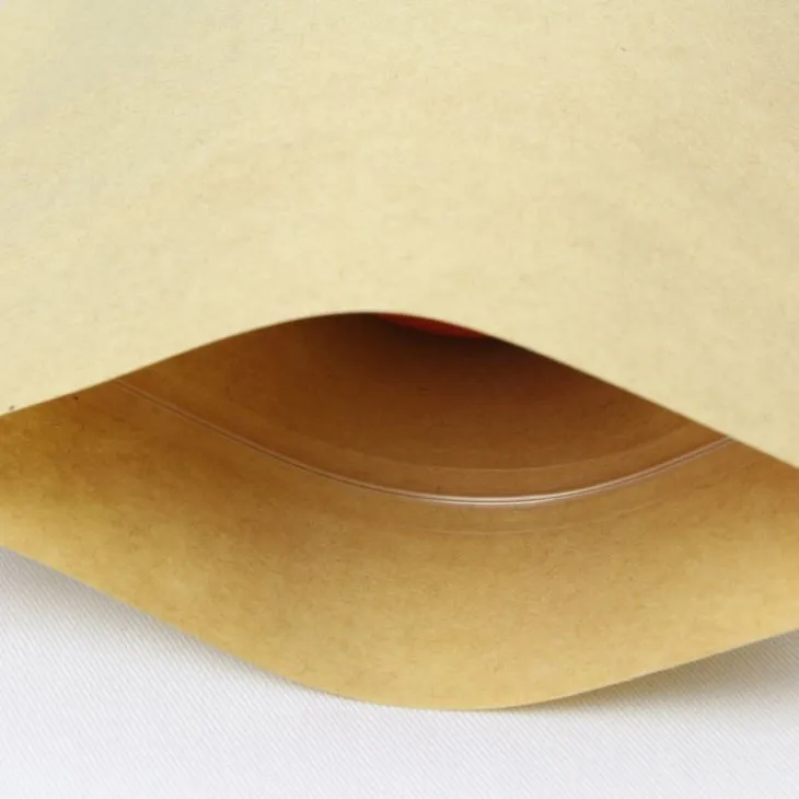 kraft paper bag with window