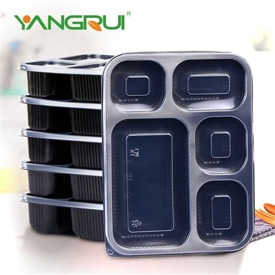 Wholesale Bpa Free Take Away Fast Food Packaging Boxes Customization Meal Pre...