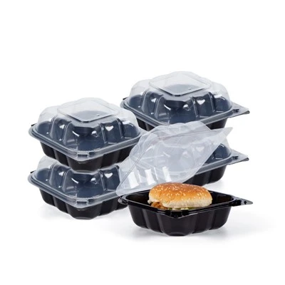 Convenient Plastic To Go Containers For Meal Prepping
