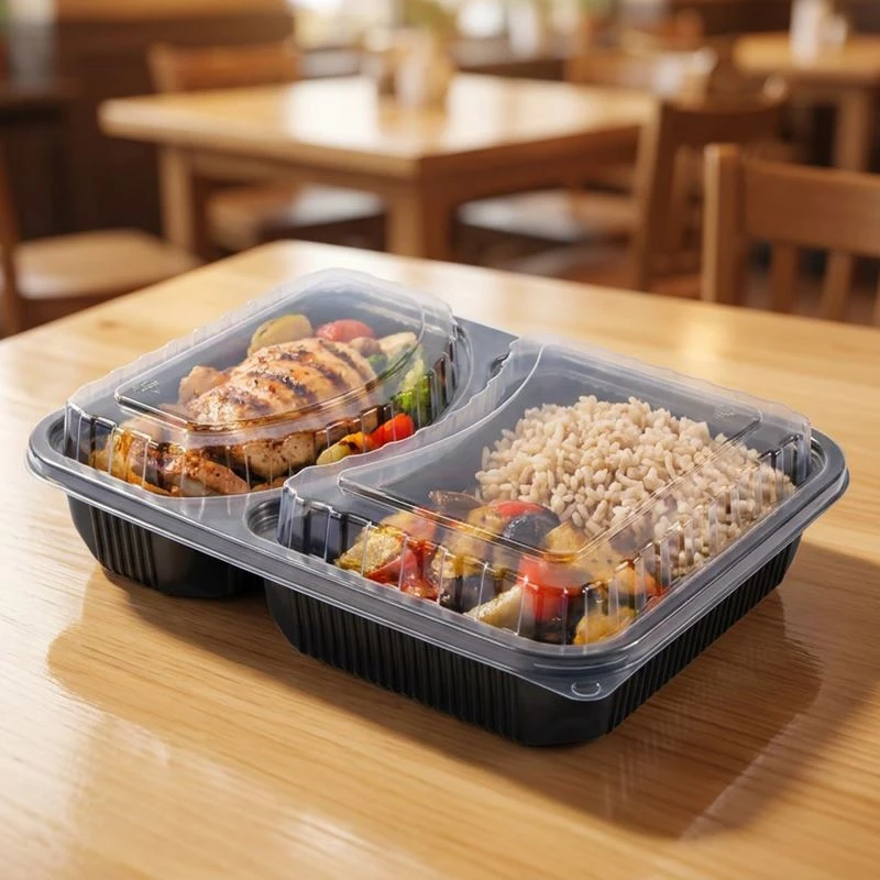 Plastic Compartment Boxes For Food