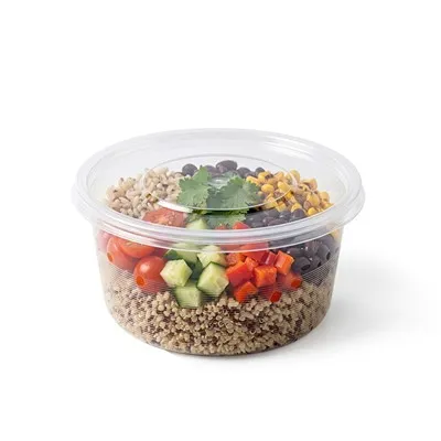 16 Oz Round Plastic Containers