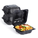 Black To-go Food Containers
